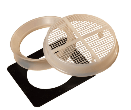 Rácsos szellőzőgyűrű